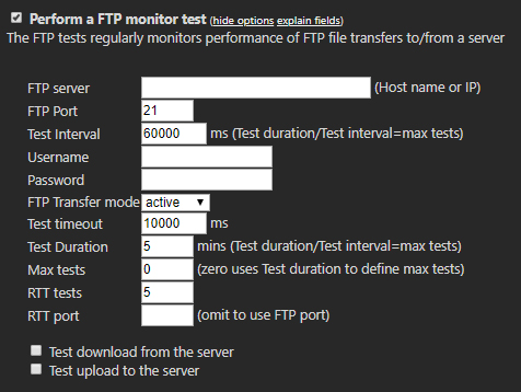 custom ftp