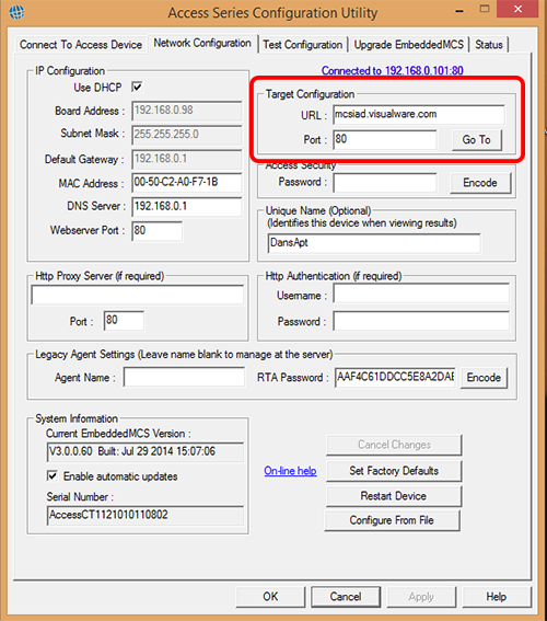 configuration utility