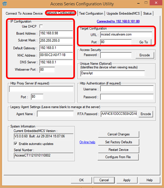 configuration utility