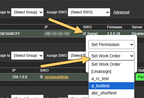 Satellite assign work