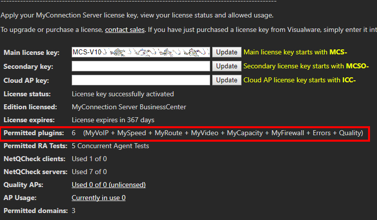 Enabled plugins confirmation