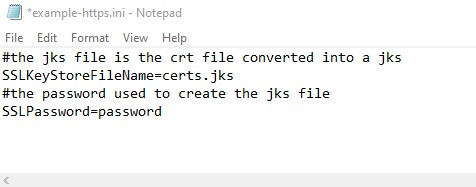 https.ini configuration file