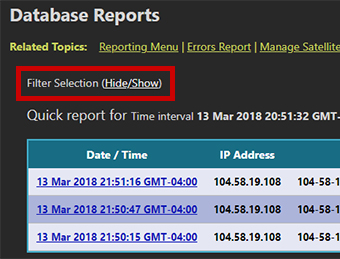Hide/show link for custom options
