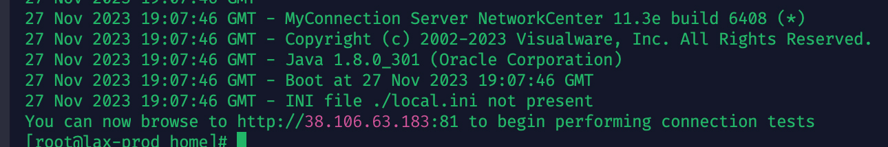 Installation complete